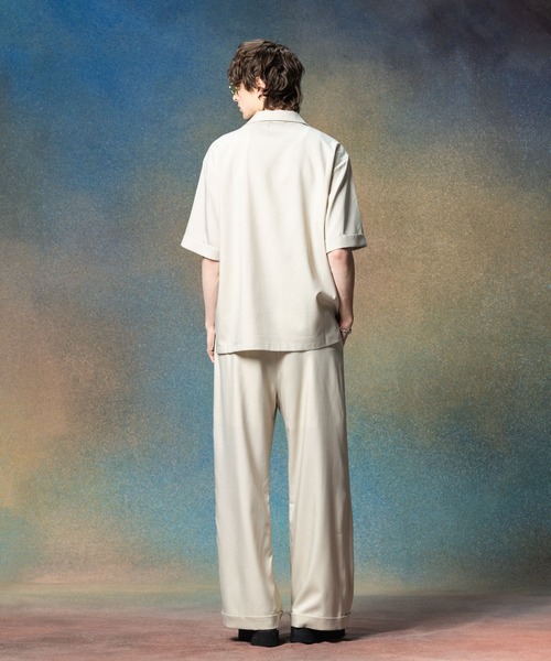 glamb（グラム）の「Suit Fabric Pajamas Pants / スーツファブリックパジャマパンツ（その他パンツ・メンズ・ブルー/ブラック/ホワイト・S/M/L）」の5枚目の写真