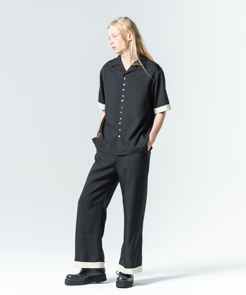 glamb（グラム）の「Suit Fabric Pajamas Pants / スーツファブリックパジャマパンツ（その他パンツ・メンズ・ブルー/ブラック/ホワイト・S/M/L）」の10枚目の写真