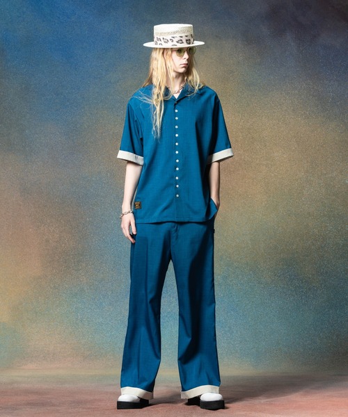 glamb（グラム）の「Suit Fabric Pajamas Pants / スーツファブリックパジャマパンツ（その他パンツ・メンズ・ブルー/ブラック/ホワイト・S/M/L）」の7枚目の写真