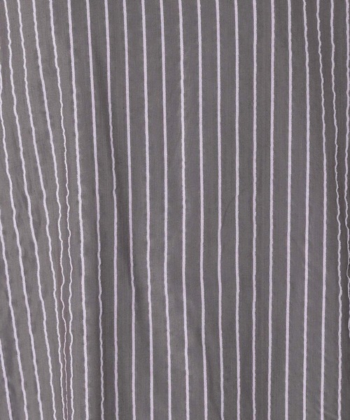 studio CLIP（スタディオクリップ）の「モールストライプチュニック（チュニック・レディース・ベージュ/グレー・FREE）」の3枚目の写真