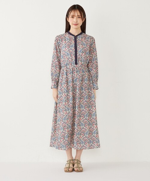 SHIPS Colors:〈手洗い可能〉MULHOUSE フラワープリント