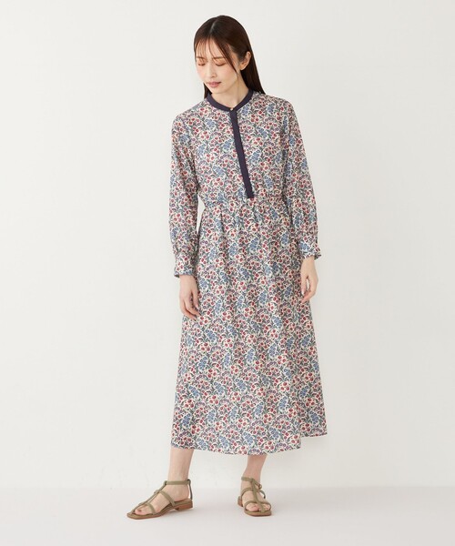 SHIPS Colors:〈手洗い可能〉MULHOUSE フラワープリント