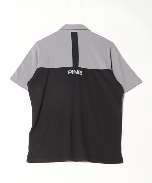 PING ポロシャツ ダークグレー セール】ピン 高通気ジャージ半袖ポロシャツ（ポロシャツ）｜PING