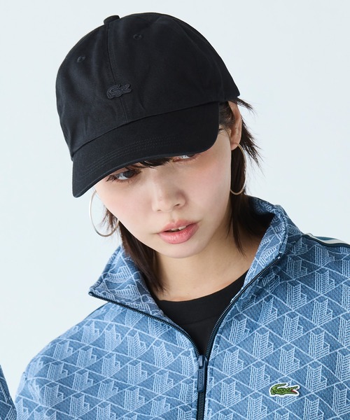 LACOSTE(ラコステ)の「バイオウォッシュ6パネルキャップ(キャップ・メンズ・ブラック/ダークグリーン/ベージュ・58cm)」の8枚目の写真
