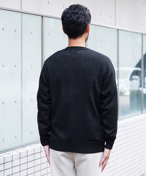 jiggys shop(ジギーズショップ)の「クルーネックロゴジャガードニットセーター(ニット/セーター・メンズ・オレンジ/ブラック/グレー・X-LARGE/LARGE/MEDIUM)」の10枚目の写真