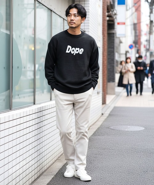 jiggys shop(ジギーズショップ)の「クルーネックロゴジャガードニットセーター(ニット/セーター・メンズ・オレンジ/ブラック/グレー・X-LARGE/LARGE/MEDIUM)」の20枚目の写真