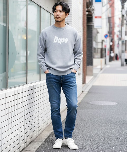 jiggys shop(ジギーズショップ)の「クルーネックロゴジャガードニットセーター(ニット/セーター・メンズ・オレンジ/ブラック/グレー・X-LARGE/LARGE/MEDIUM)」の21枚目の写真
