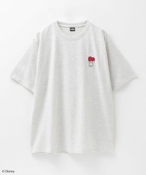 Disney 【BAYMAX /ベイマックス】サガラ刺繍Tシャツ（Tシャツ