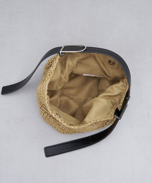 Jena espace merveilleux（ジェナ　エスパスメルヴェイユ）の「フリーハンドルトートバッグ（トートバッグ・レディース・イエロー/オフホワイト/ブラック・FREE）」の11枚目の写真