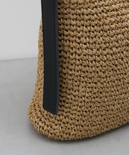 Jena espace merveilleux（ジェナ　エスパスメルヴェイユ）の「フリーハンドルトートバッグ（トートバッグ・レディース・イエロー/オフホワイト/ブラック・FREE）」の14枚目の写真