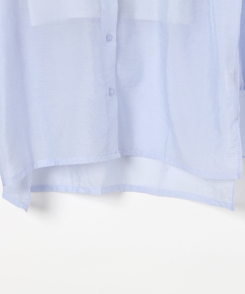 GLOBAL WORK（グローバルワーク）の「ルーズシャツ＊キャミSET/AND YUA ANY/284512（シャツ/ブラウス・キッズ・ブラック/アイボリー/サックスブルー・FREE）」の20枚目の写真