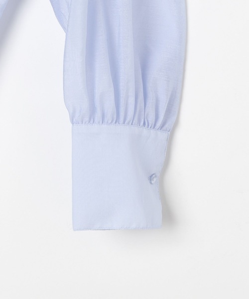 GLOBAL WORK（グローバルワーク）の「ルーズシャツ＊キャミSET/AND YUA ANY/284512（シャツ/ブラウス・キッズ・ブラック/アイボリー/サックスブルー・FREE）」の19枚目の写真