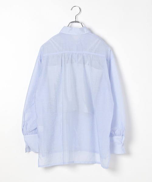 GLOBAL WORK（グローバルワーク）の「ルーズシャツ＊キャミSET/AND YUA ANY/284512（シャツ/ブラウス・キッズ・ブラック/アイボリー/サックスブルー・FREE）」の18枚目の写真