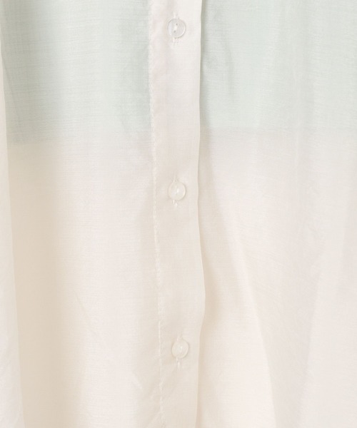 GLOBAL WORK（グローバルワーク）の「ルーズシャツ＊キャミSET/AND YUA ANY/284512（シャツ/ブラウス・キッズ・ブラック/アイボリー/サックスブルー・FREE）」の15枚目の写真