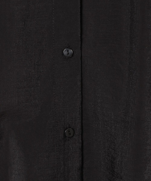 GLOBAL WORK（グローバルワーク）の「ルーズシャツ＊キャミSET/AND YUA ANY/284512（シャツ/ブラウス・キッズ・ブラック/アイボリー/サックスブルー・FREE）」の14枚目の写真