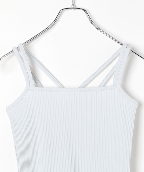 GLOBAL WORK（グローバルワーク）の「ルーズシャツ＊キャミSET/AND YUA ANY/284512（シャツ/ブラウス・キッズ・ブラック/アイボリー/サックスブルー・FREE）」の12枚目の写真