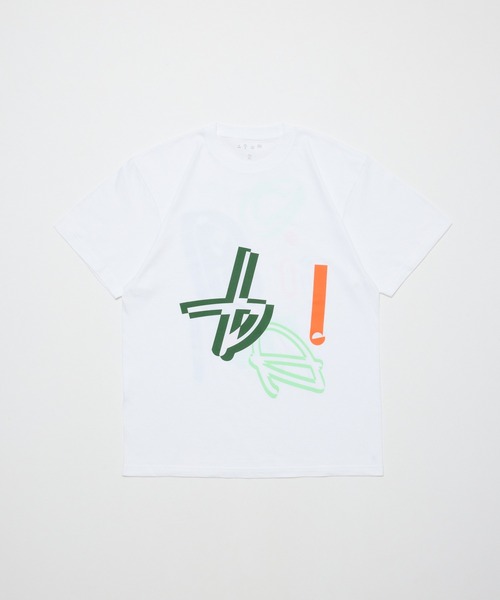 bal(バル)の「Tangle Type(Tシャツ/カットソー・メンズ・ホワイト/ブラック/グレー・1/2/4/3)」の1枚目の写真