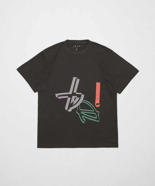 bal(バル)の「Tangle Type(Tシャツ/カットソー・メンズ・ホワイト/ブラック/グレー・1/2/4/3)」の2枚目の写真