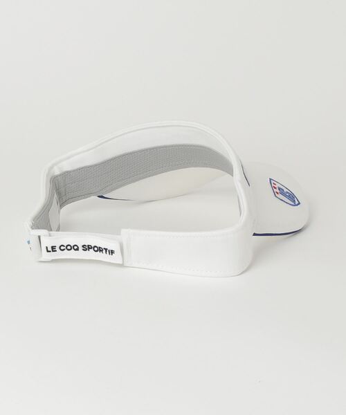 le coq sportif GOLF(ルコックスポルティフゴルフ)の「【le coq sportif GOLF】定番ロゴサンバイザーゴルフキャップ(サンバイザー・レディース・ブラック/ネイビー系1/ピンク/ホワイト/ベージュ/ネイビー/ホワイト系その他/サックスブルー・F)」の14枚目の写真