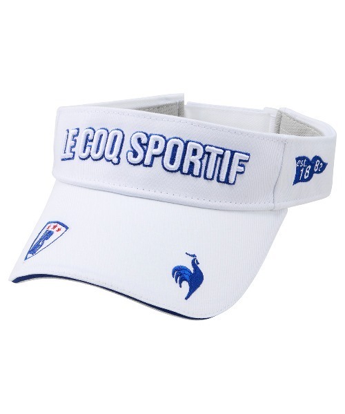 le coq sportif GOLF(ルコックスポルティフゴルフ)の「【le coq sportif GOLF】定番ロゴサンバイザーゴルフキャップ(サンバイザー・レディース・ブラック/ネイビー系1/ピンク/ホワイト/ベージュ/ネイビー/ホワイト系その他/サックスブルー・F)」の20枚目の写真