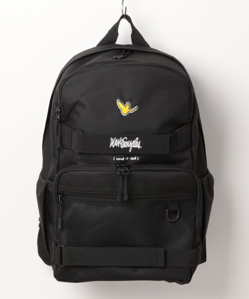 SPINNS(スピンズ)の「【MARK GONZALES/マークゴンザレス】バックパック/ポケット(バックパック/リュック・メンズ・ブラック・ONESIZE)」の1枚目の写真