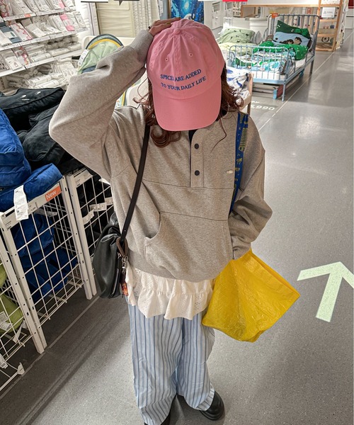 PILIT(ピリット)の「ロゴカラーキャップ(キャップ・レディース・ブルー/ピンク/レッド/ベージュ/ネイビー・FREE)」の9枚目の写真