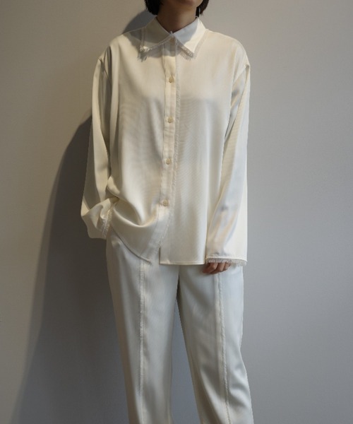 セール】CLANE W FACE FRINGE SHIRTS（シャツ/ブラウス）｜CLANE 