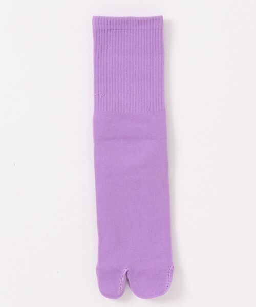 SVEC（シュベック）の「カラーリング 足袋 リブソックス（ソックス/靴下・レディース・グリーン系その他/イエロー/オレンジ/ブルー系その他/ラベンダー/ピンク/ホワイト/ピンク系その他/ブラック/ブルー系その他2/ターコイズブルー・FREE）」の8枚目の写真