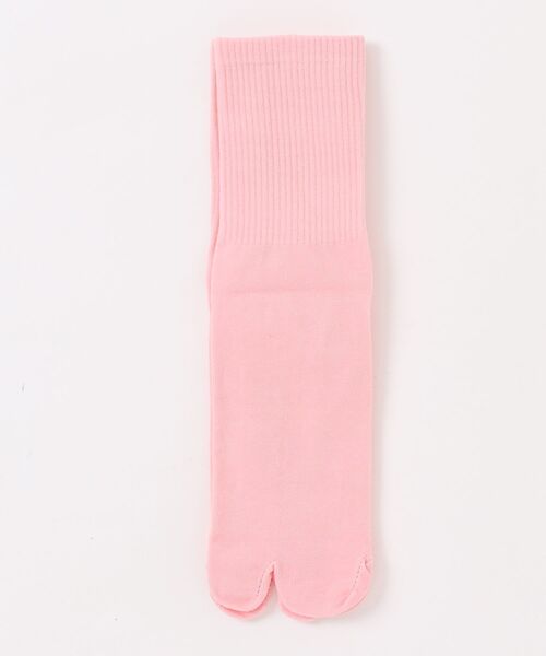 SVEC（シュベック）の「カラーリング 足袋 リブソックス（ソックス/靴下・レディース・グリーン系その他/イエロー/オレンジ/ブルー系その他/ラベンダー/ピンク/ホワイト/ピンク系その他/ブラック/ブルー系その他2/ターコイズブルー・FREE）」の10枚目の写真