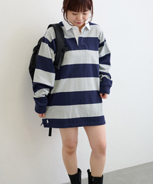 フレームワークミジンボーダーロンTスピックアンドスパン Spick & Span（スピックアンドスパン）の「≪追加≫GIZACOTTON