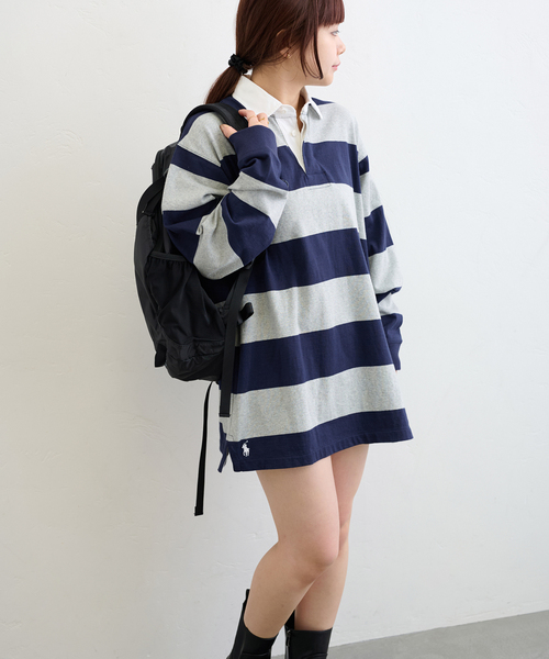 セール】POLO RALPH LAUREN/ポロ ラルフ ローレン BIG FIT RUGBY SHIRT