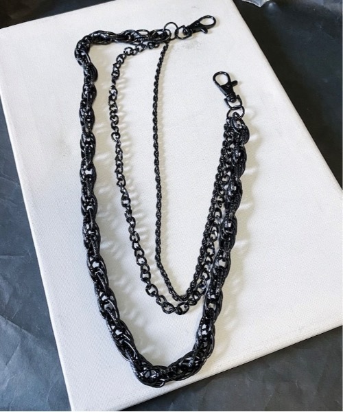 Burner（バーナー）の「【OKUOKU　0909】ウォレットチェーン oku-Walletchain-682949692180-12（ウォレットチェーン・メンズ・ブラック/シルバー系その他/シルバー系その他3/シルバー系その他5/シルバー系その他2/シルバー系その他4/シルバー系その他6/シルバー系その他7/ブラック系その他2/ゴールド系その他2/シルバー系/シルバー系2・FREE）」の2枚目の写真