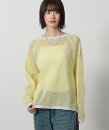 ラグランTシャツ」に該当するイエロー/黄色系のファッション通販