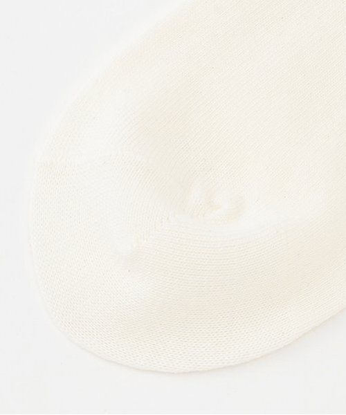 by LOVEiT（バイラビット）の「リボンつきハイソックス（ソックス/靴下・キッズ・オフホワイト/ブラック/ラベンダー・M/L）」の5枚目の写真