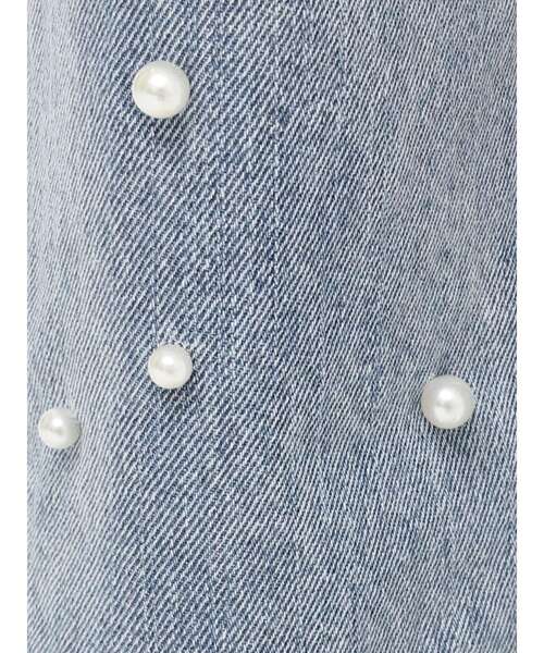 LAGUNAMOON(ラグナムーン)の「パール付きウエストアシメデザインデニム(デニムパンツ・レディース・ライトブルー・SMALL/MEDIUM)」の20枚目の写真