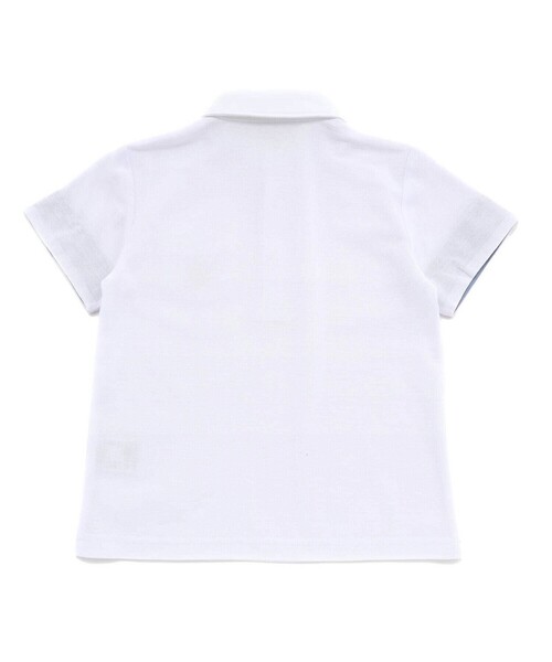 BeBe（ベベ）の「カノコエンブレム刺しゅう半袖ポロシャツ(80~150cm)（ポロシャツ・キッズ・ホワイト/ネイビー・120cm/130cm/110cm/150cm/100cm/140cm）」の8枚目の写真