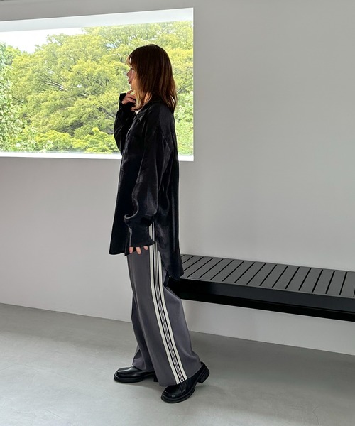 feepur（フェピュール）の「スラックス（スラックス・レディース・ネイビー・MEDIUM）」の8枚目の写真