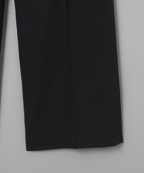 UNITED ARROWS(ユナイテッドアローズ)の「リネン/ウール トロピカル ワイドストレート パンツ(スラックス・メンズ・ブラック・L/M/S)」の10枚目の写真