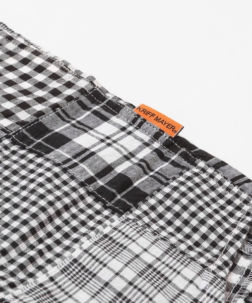 KRIFF MAYER(クリフメイヤー)の「【綿100%】パッチワークリラックスシャツ(シャツ/ブラウス・メンズ・レッド/グリーン/ネイビー/オフホワイト・MEDIUM/LARGE/X-LARGE)」の14枚目の写真