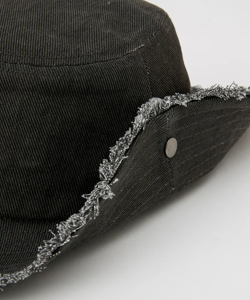 RVCA(ルーカ)の「RVCA メンズ RVCA UNITED SAFARI HAT ハット 【2025年春夏モデル】/ルーカイラスト刺繍ハット(ハット・メンズ・サンドベージュ/ブラック/パープル系その他・FREE)」の11枚目の写真