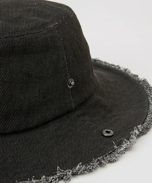 RVCA(ルーカ)の「RVCA メンズ RVCA UNITED SAFARI HAT ハット 【2025年春夏モデル】/ルーカイラスト刺繍ハット(ハット・メンズ・サンドベージュ/ブラック/パープル系その他・FREE)」の12枚目の写真