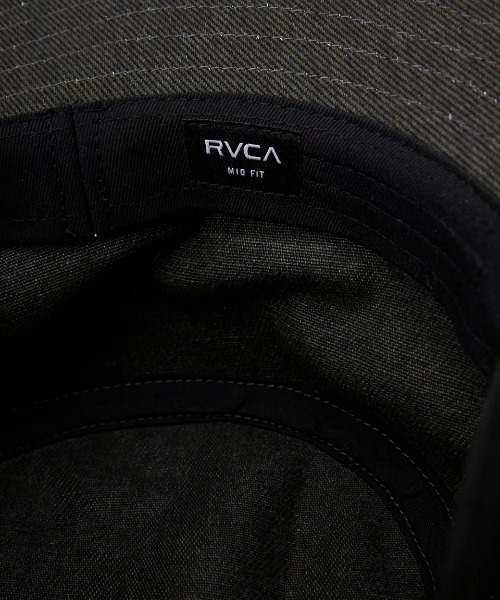 RVCA(ルーカ)の「RVCA メンズ RVCA UNITED SAFARI HAT ハット 【2025年春夏モデル】/ルーカイラスト刺繍ハット(ハット・メンズ・サンドベージュ/ブラック/パープル系その他・FREE)」の13枚目の写真