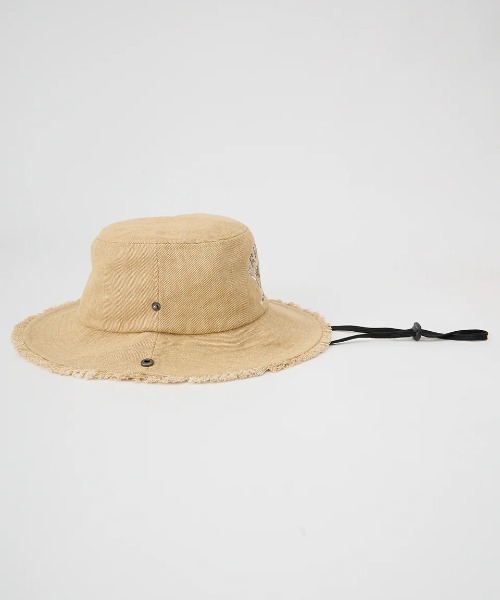 RVCA(ルーカ)の「RVCA メンズ RVCA UNITED SAFARI HAT ハット 【2025年春夏モデル】/ルーカイラスト刺繍ハット(ハット・メンズ・サンドベージュ/ブラック/パープル系その他・FREE)」の21枚目の写真