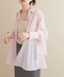 natural couture | 【大人ナチュ】バックフレアシャツ(シャツ/ブラウス)