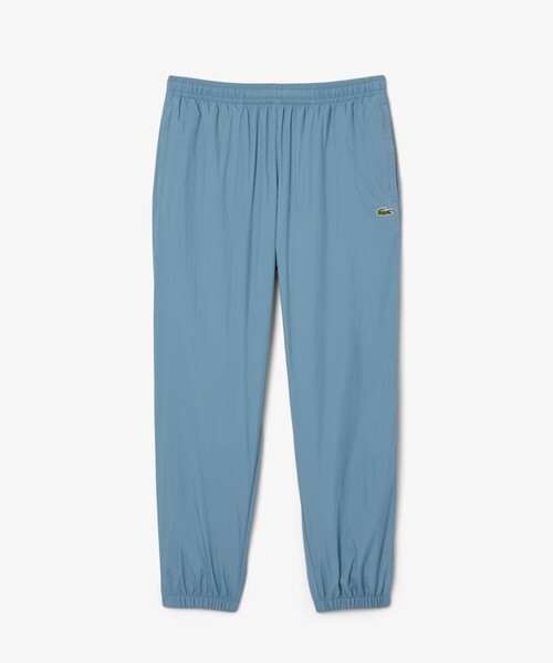 LACOSTE（ラコステ）の「ワッシャー加工 ナイロン 軽量撥水トラックパンツ（その他パンツ・メンズ・グレイッシュブルー/ブラック・3/2/5/4）」の8枚目の写真