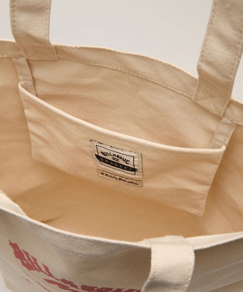 BILLABONG(ビラボン)の「BILLABONG レディース SURF GIRL TOTE トートバッグ 【2025年春夏モデル】/ビラボンイラストプリントトートバッグ(トートバッグ・レディース・ナチュラル・FREE)」の7枚目の写真