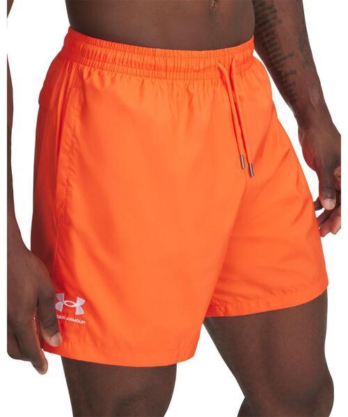 UNDER ARMOUR（アンダーアーマー）の「UAウーブン ボレーショーツ（ライフスタイル/メンズ）（その他パンツ・メンズ・オレンジ系・S/M/L/2XL/XL/3XL）」の4枚目の写真