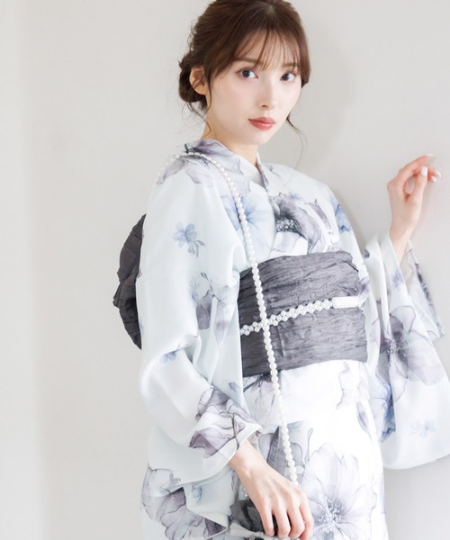 IEDIT 着付けいらずでさっと着られる 大人の粋な二部式セパレート