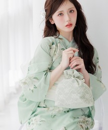 Dita（ディータ）の「【かんたん着付け】ワンピース浴衣3点セット(羽織り・ワンピース・帯)【TN】（浴衣）」