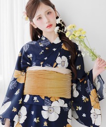 Dita（ディータ）の「【かんたん着付け】ワンピース浴衣3点セット(羽織り・ワンピース・帯)【TN】（浴衣）」